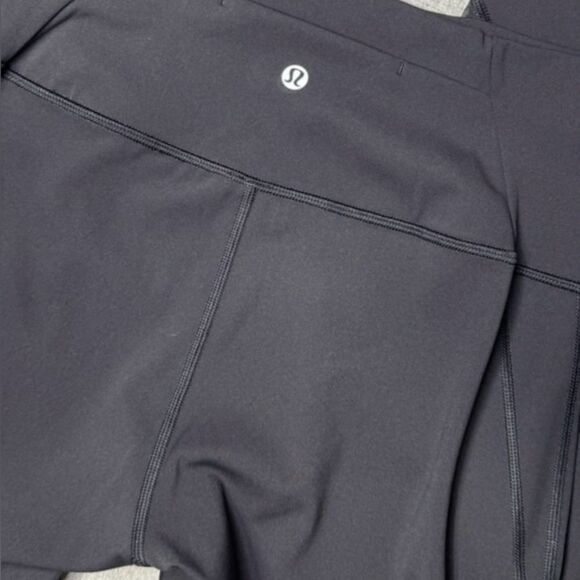 Lululemon Wunder Under High Rise Tight Black Mesh Leggings Special Edition 10 - Picture 7 of 9